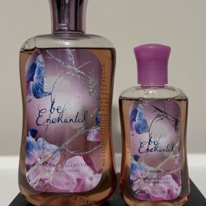 Bath & Body Works Be Enchanted Shower Gel 10 Fl Oz + Bonus 3 Fl Oz NOS, Rare